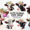cute-floral-cow-head-watercolor-clipart