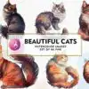 beautiful-cat-watercolor-sublimation