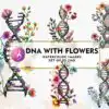 dna-with-flowers-watercolor-sublimation
