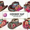 cowboy-hat-watercolor-sublimation