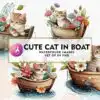 cute-cat-in-boat-watercolor-sublimation