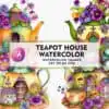 teapot-house-watercolor-sublimation