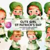 cute-girl-st-patrick-day-watercolor