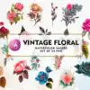 vintage-floral-watercolor-sublimation