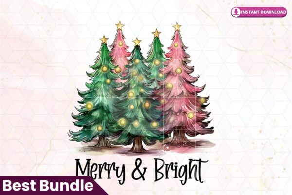 merry-and-bright-sublimation-clipart-png