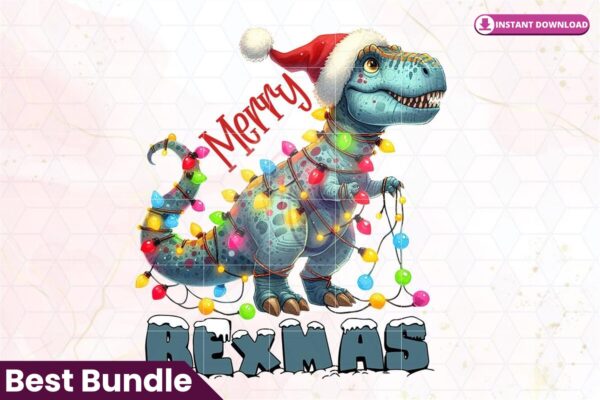 merry-rexmas-sublimation-clipart-png