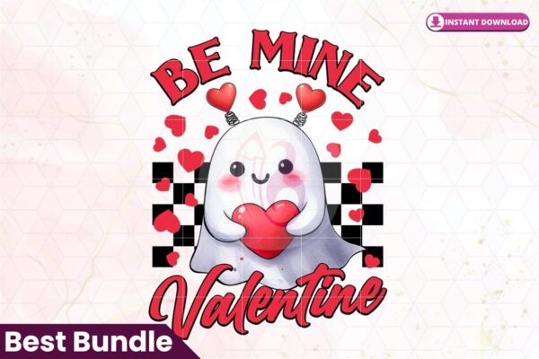 be-mine-valentine-sublimation-clipart