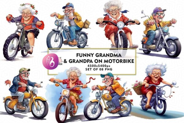 funny-grandma-and-grandpa-on-motorbike