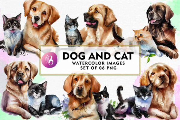 dog-and-cat-watercolor-sublimation
