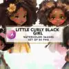 little-curly-black-girl-watercolor