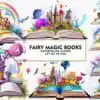 fairy-magic-books-sublimation-clipart