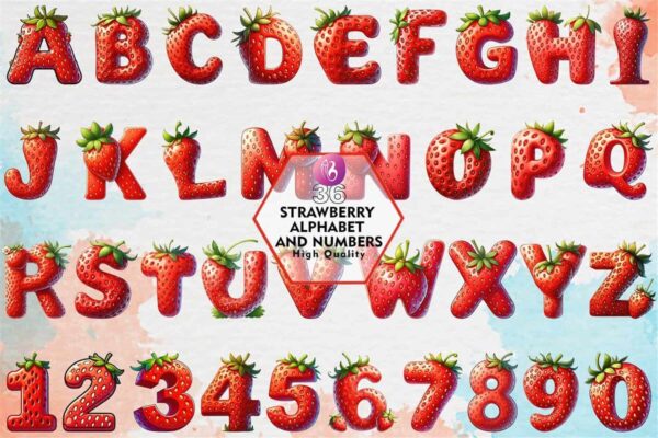 strawberry-alphabet-and-numbers-clipart