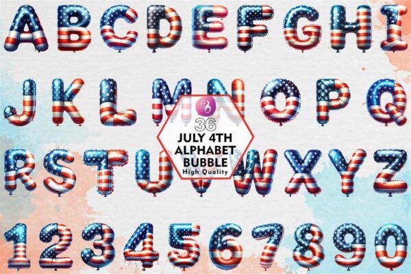 july-4th-alphabet-bubble-clipart-png