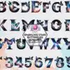 sparkling-stars-butterflies-alphabet