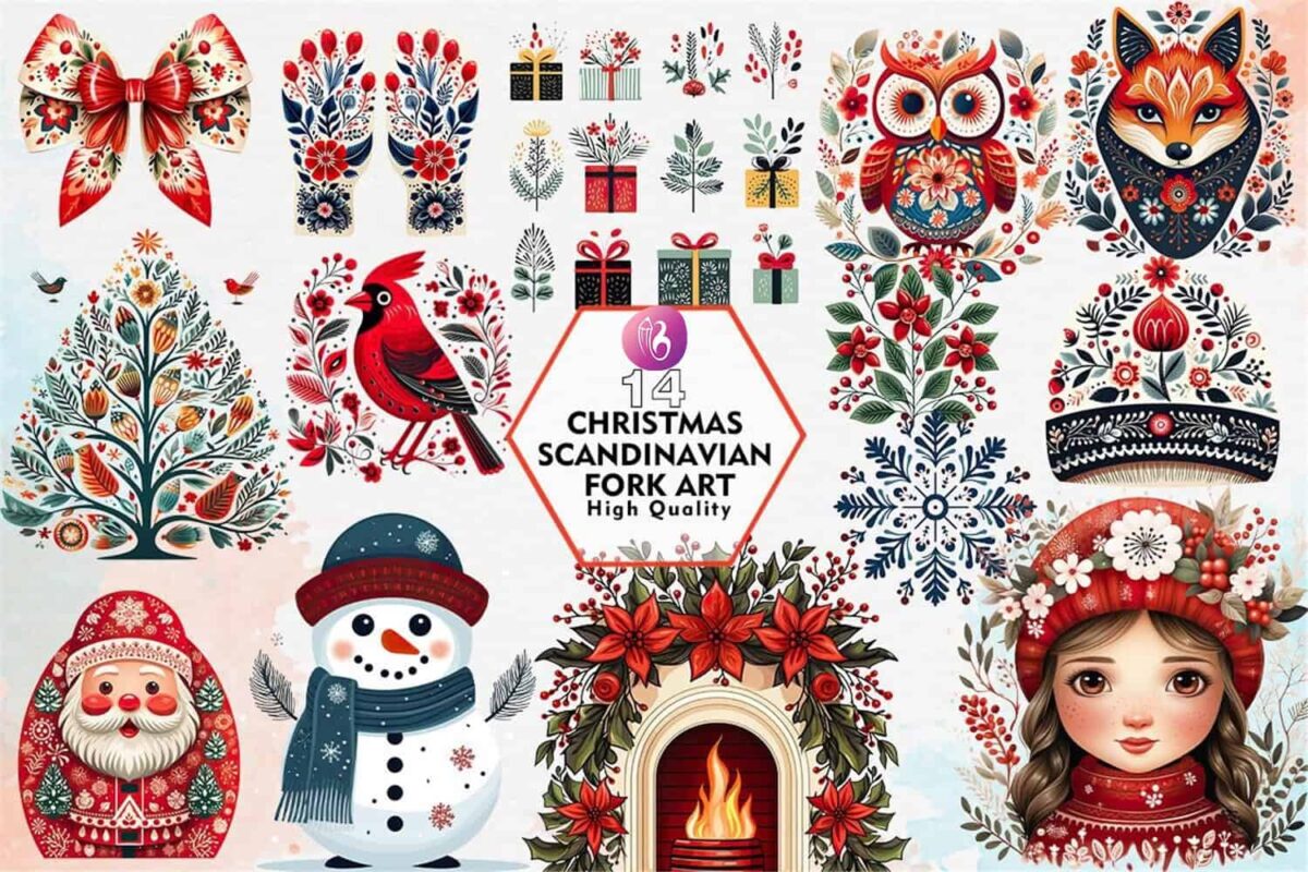 christmas-scandinavian-fork-art-clipart