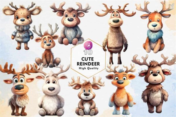 cute-reindeer-sublimation-clipart-png