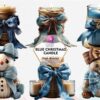 blue-christmas-candle-clipart-png