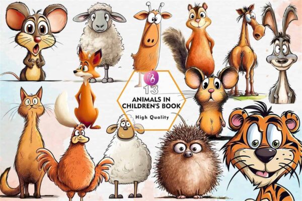 animals-in-childrens-book-clipart-png