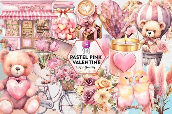 pastel-pink-valentine-watercolor-clipart