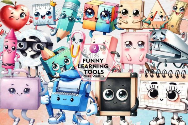 funny-learning-tools-sublimation-clipart