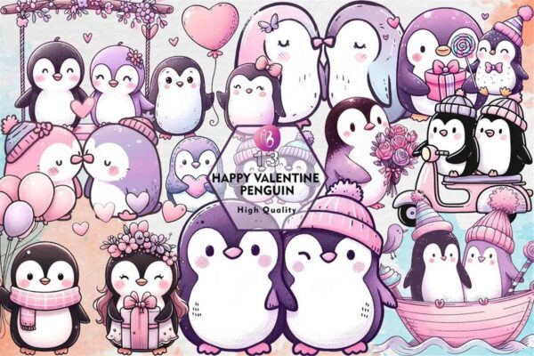 happy-valentine-penguin-clipart-png
