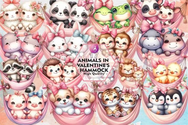 animals-in-valentines-hammock-clipart