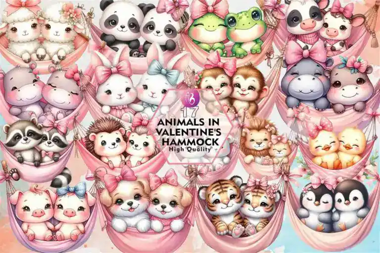 animals-in-valentines-hammock-clipart