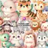 woodland-cute-animals-sublimation