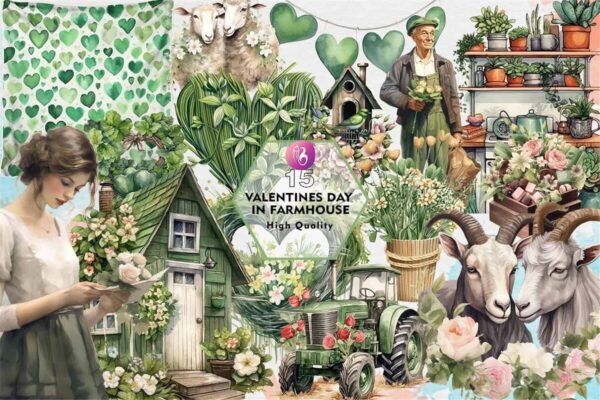 valentines-day-in-farmhouse-clipart-png