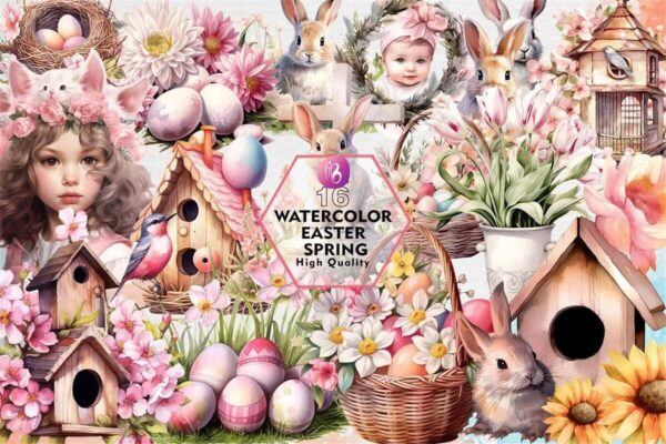 watercolor-easter-spring-clipart-png