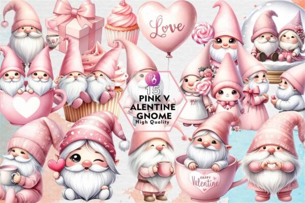 pink-valentine-gnome-sublimation-clipart