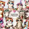 funny-and-crazy-cats-sublimation-clipart