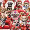 watercolor-valentines-day-puppies