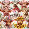 highland-cow-floral-sublimation-clipart