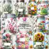 flowerpot-and-butterfly-clipart-png