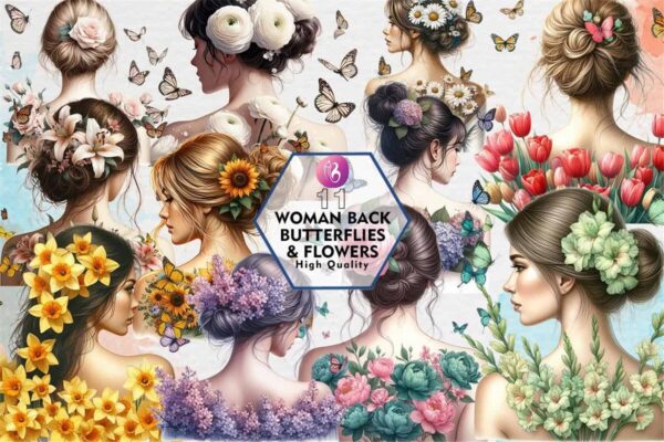 woman-back-butterflies