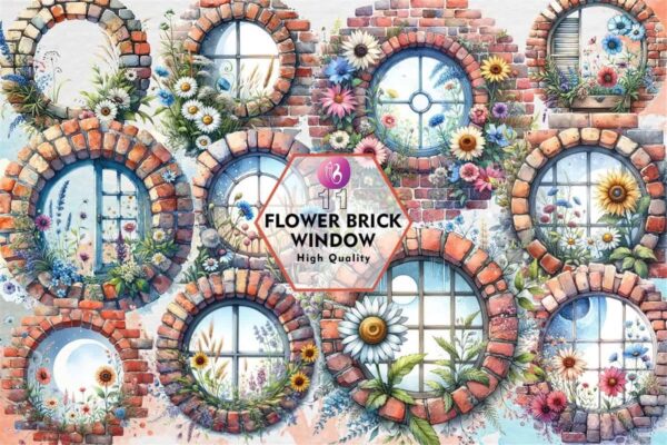 flower-brick-window-clipart-png-graphics
