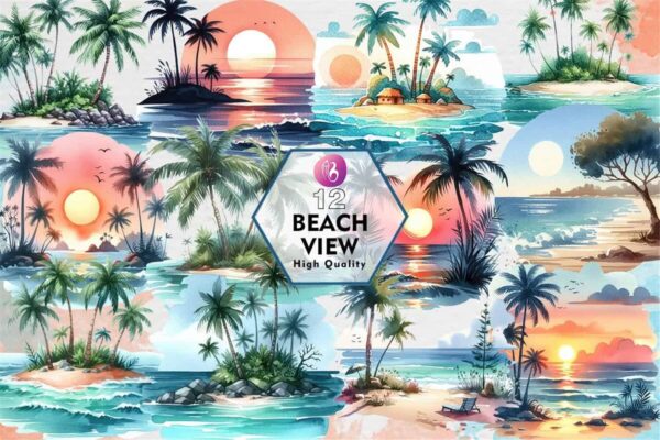beach-view-sublimation-clipart