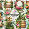 summer-tropical-wooden-signs-clipart-png