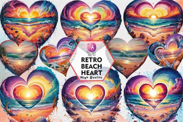 retro-beach-heart-sublimation-clipart