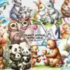 family-animal-with-love-clipart-png