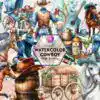 watercolor-cowboy-clipart-png-graphics