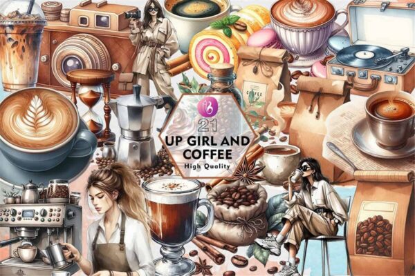 up-girl-and-coffee-sublimation-clipart