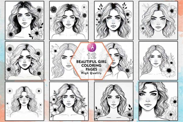 beautiful-girl-coloring-pages-clipart