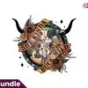 she-kinda-buck-wild-western-sublimations-cow-skull-design-png-western-design-download-western-hippie-design