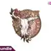 cant-be-tamed-png-western-png-skull-cow-floral-png