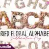 dried-floral-alphabet-clipart-png