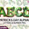 st-patricks-day-cookie-alphabet-clipart
