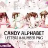 alphabet-chocolate-candy-clipart-png