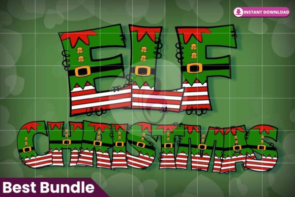 elf-christmas-font